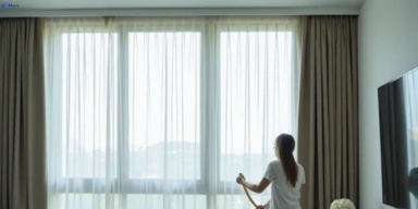 Delicate sheer drape cleaning wantirna-vic Matty Curtain Cleaning