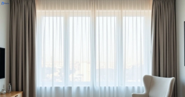 Restored vibrant drapes in wantirna-vic QLD after Matty Curtain Cleaning
